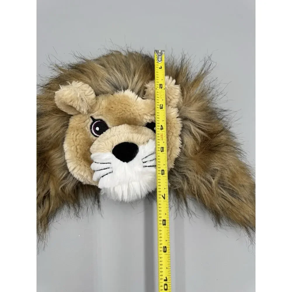 Children’s Palace Lion Plush Animal Hat Trapper Style Size S/P 12-24 Months‎